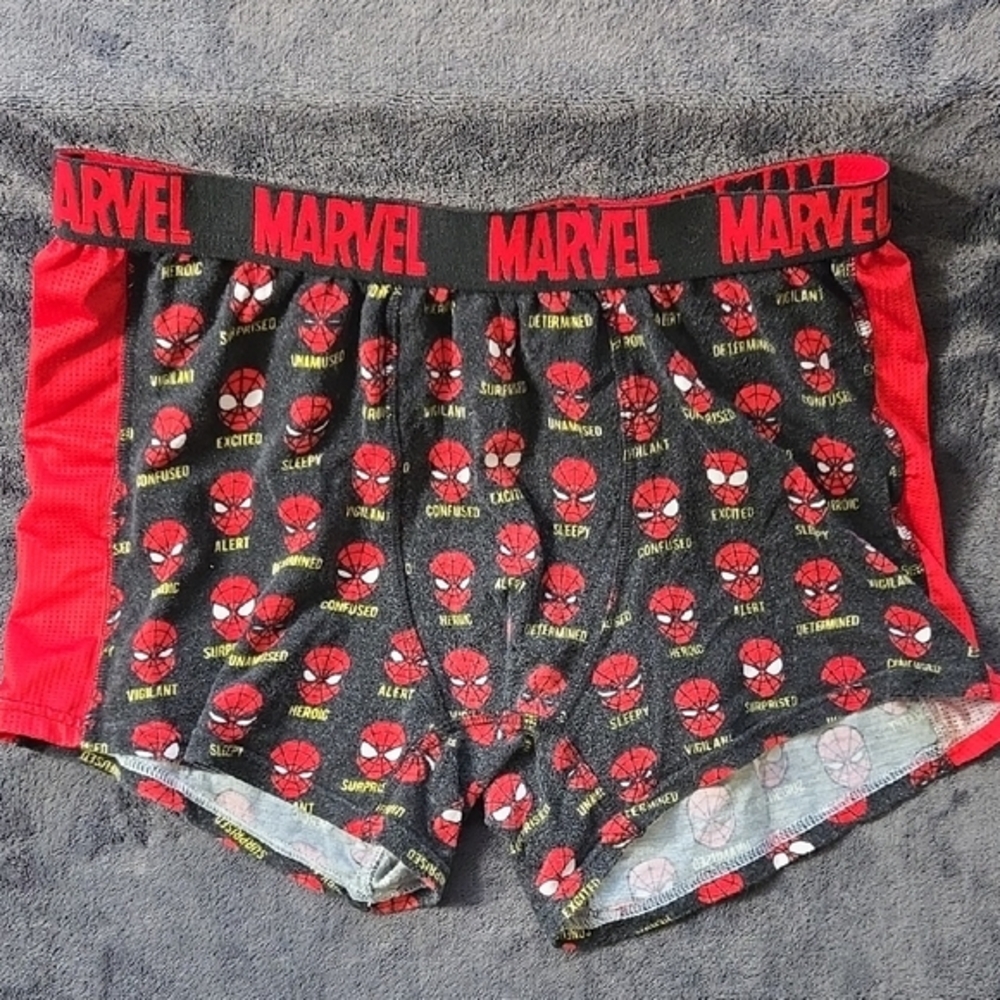 Marvel Spider-Man Boxer Briefs - Red and Black